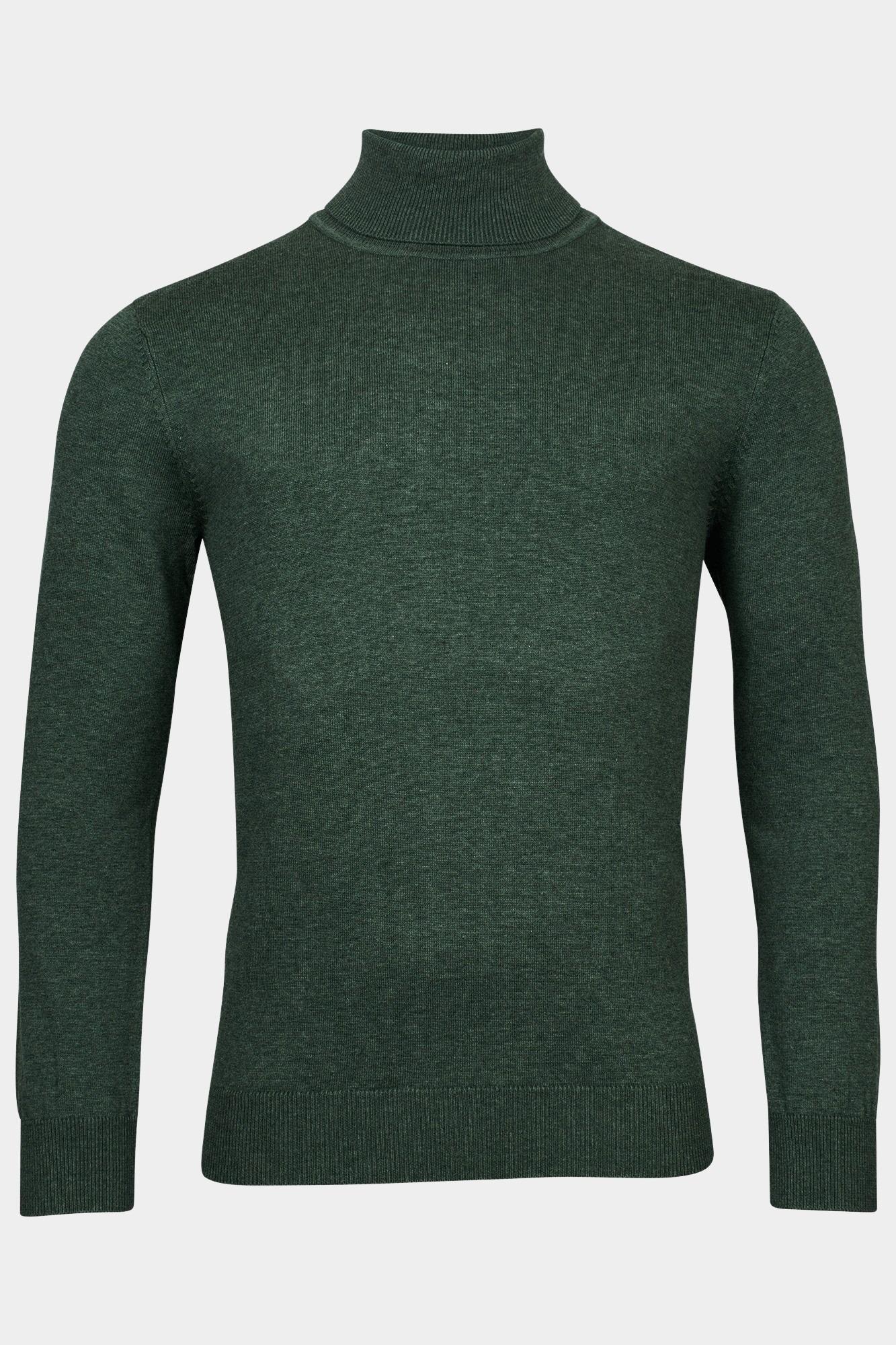 Baileys Coltrui Groen High Neck Pullover  12gg sing 320085/796