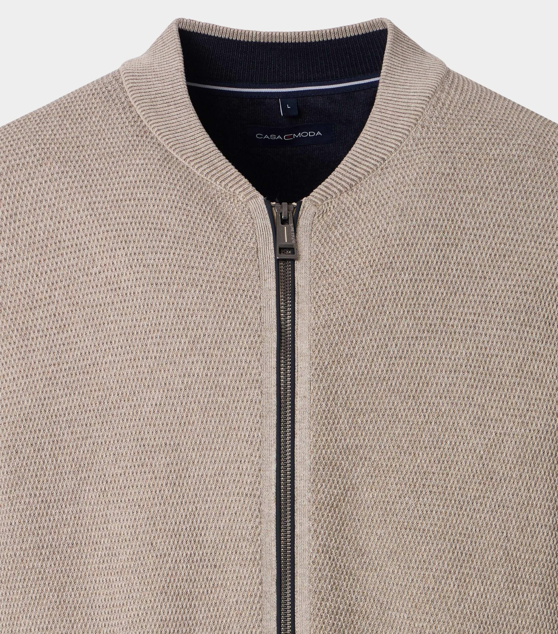 Casamoda Vest Beige Strickjacke SNOS 454479100/663