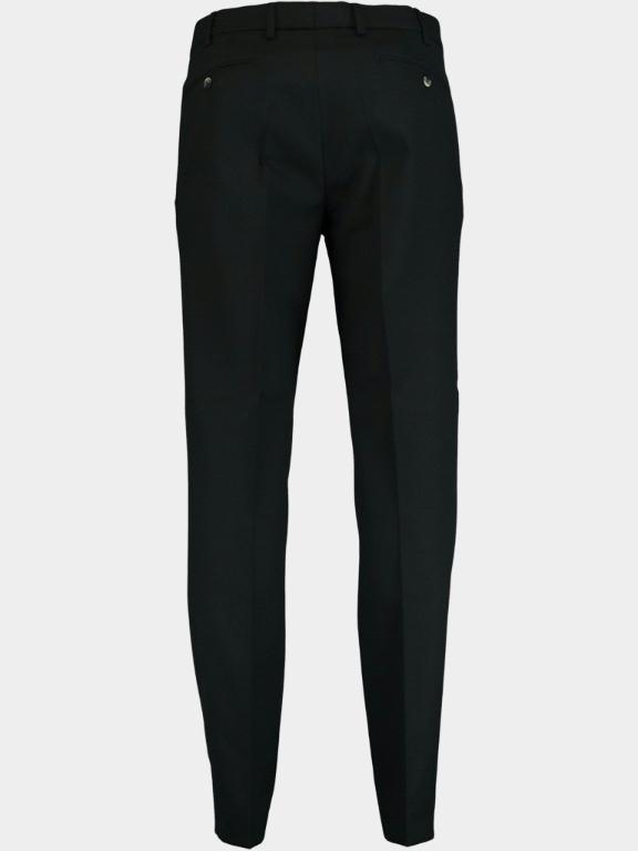 Meyer Wollen Pantalon Zwart Pantalon rio zwart modern fit 3242258090/09