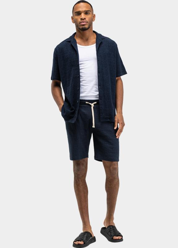 Butcher of Blue Casual hemd korte mouw Blauw Ripley M2516059/890