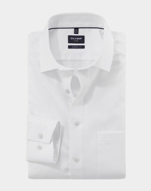 Olymp Business hemd lange mouw Wit Luxor 135674/00