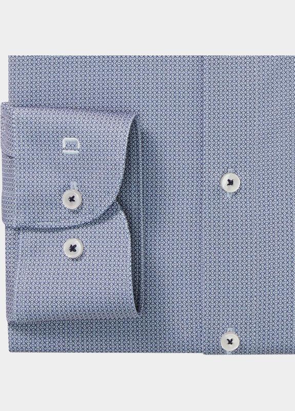 Olymp Zakelijk overhemd heren Blauw Level Five 24/Seven 204984/18