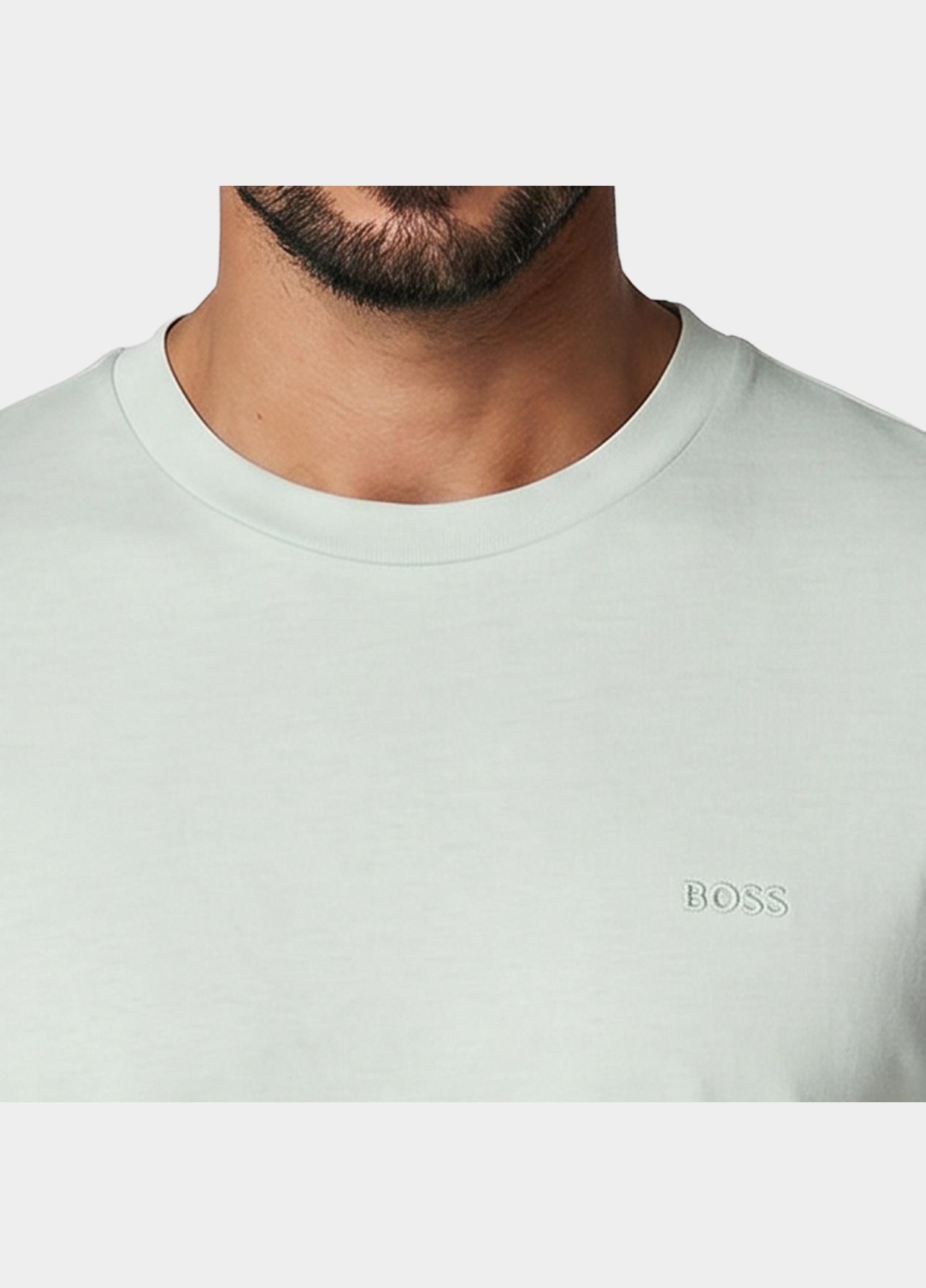 BOSS Black T-shirt heren Groen Thompson 01 10241525 01 50468347/332