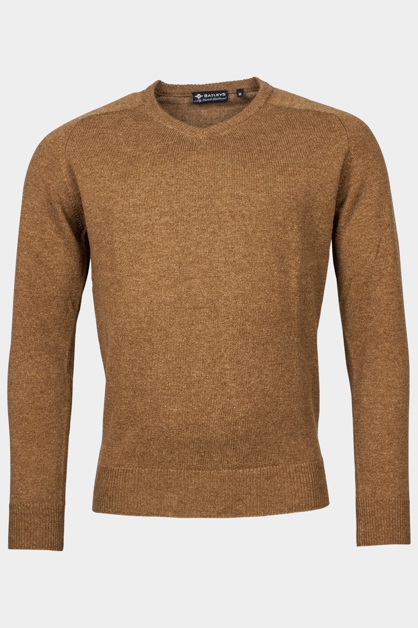 Baileys Pullover Bruin V-Neck Pullover  9gg, single 320011/880