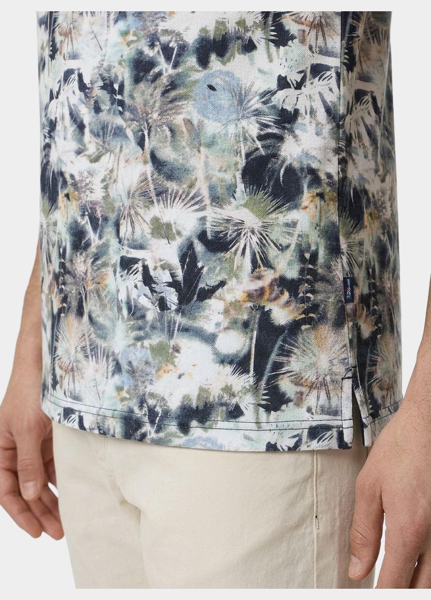 Casamoda Polo korte mouw Groen Polo 126320161/303
