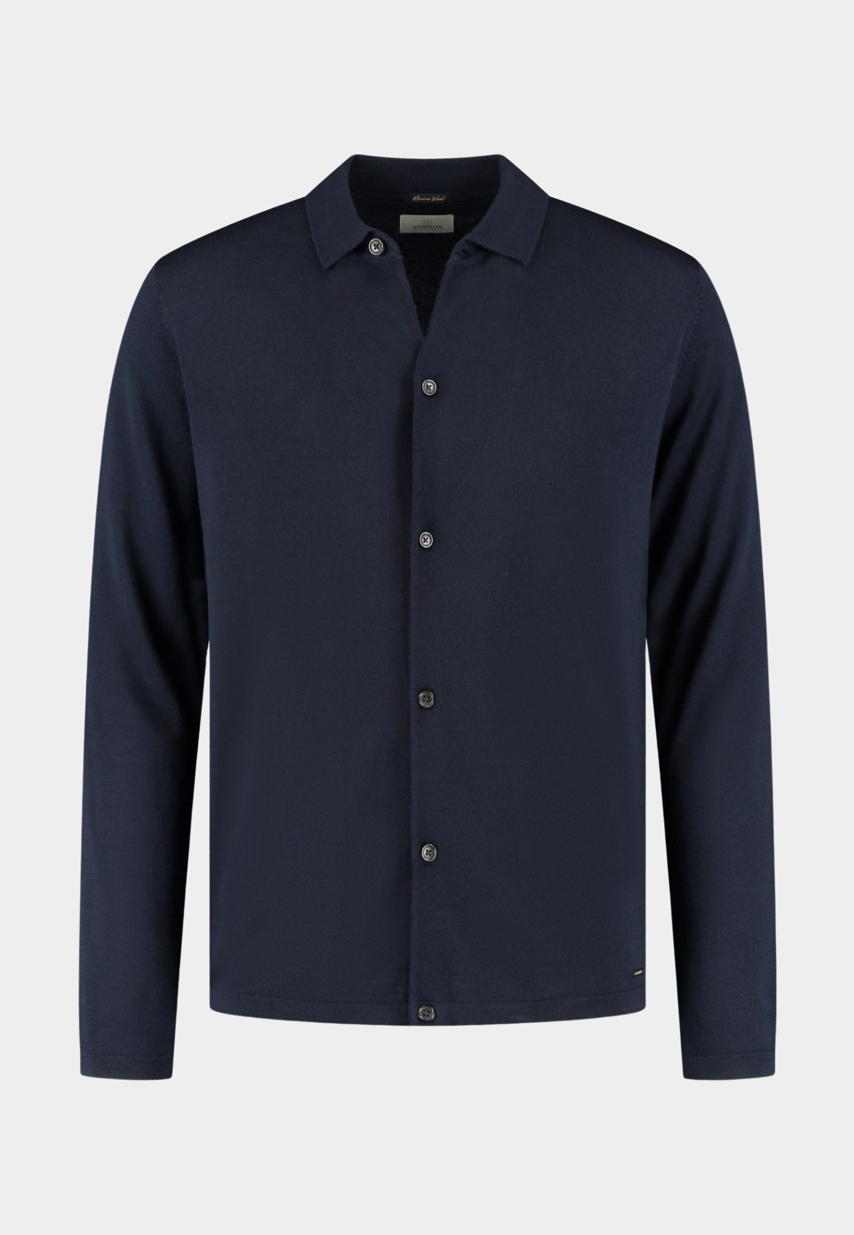 Dstrezzed Casual hemd lange mouw Blauw DS_Destin Poloshirt 405740-AW25/649