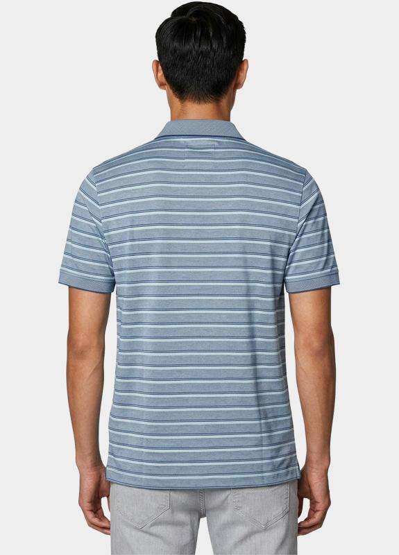 Commander flag Polo heren Blauw  214008346/640