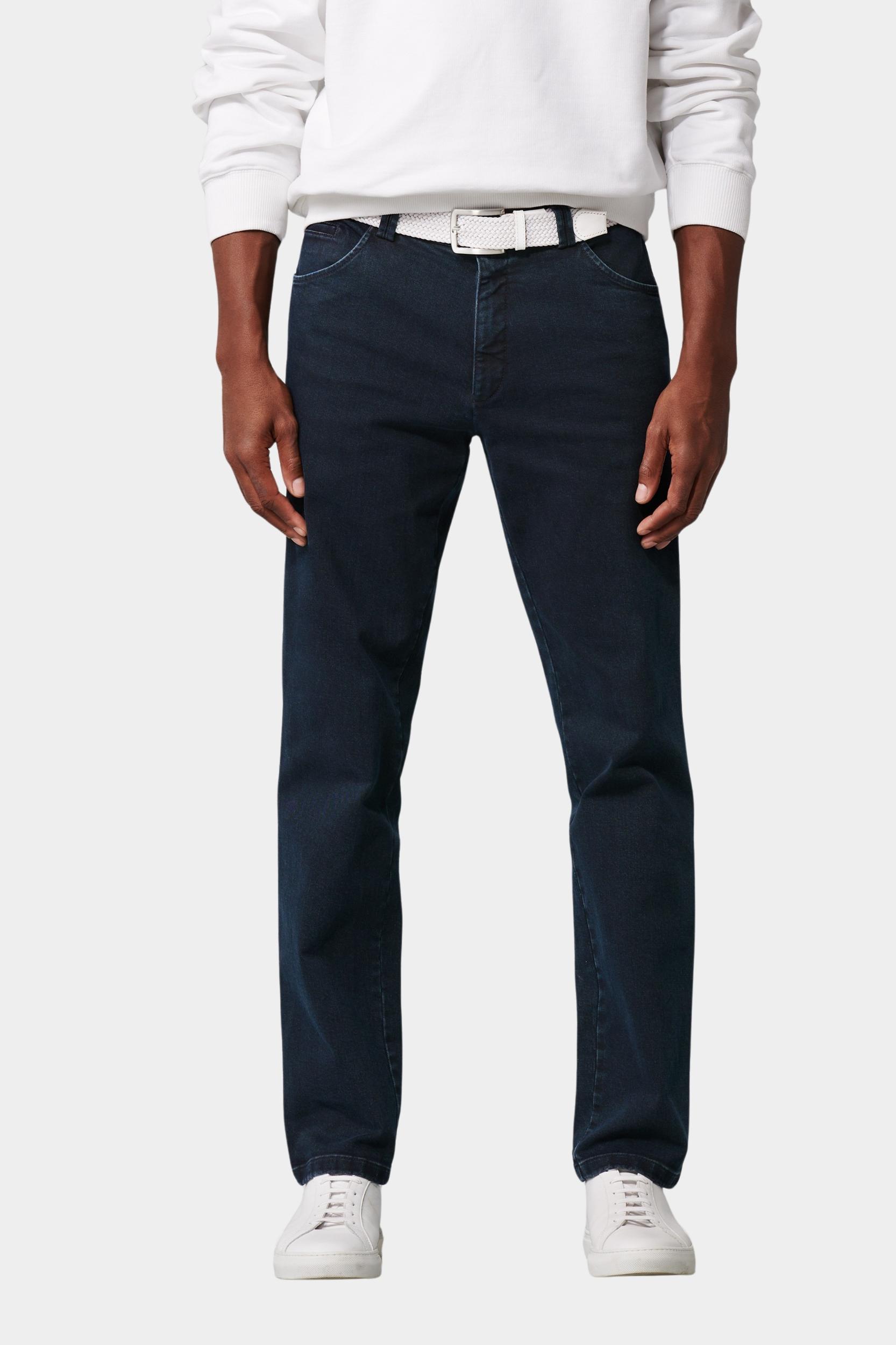Meyer Flatfront Jeans Blauw DUBLIN Art.2-4558 1272455800/18