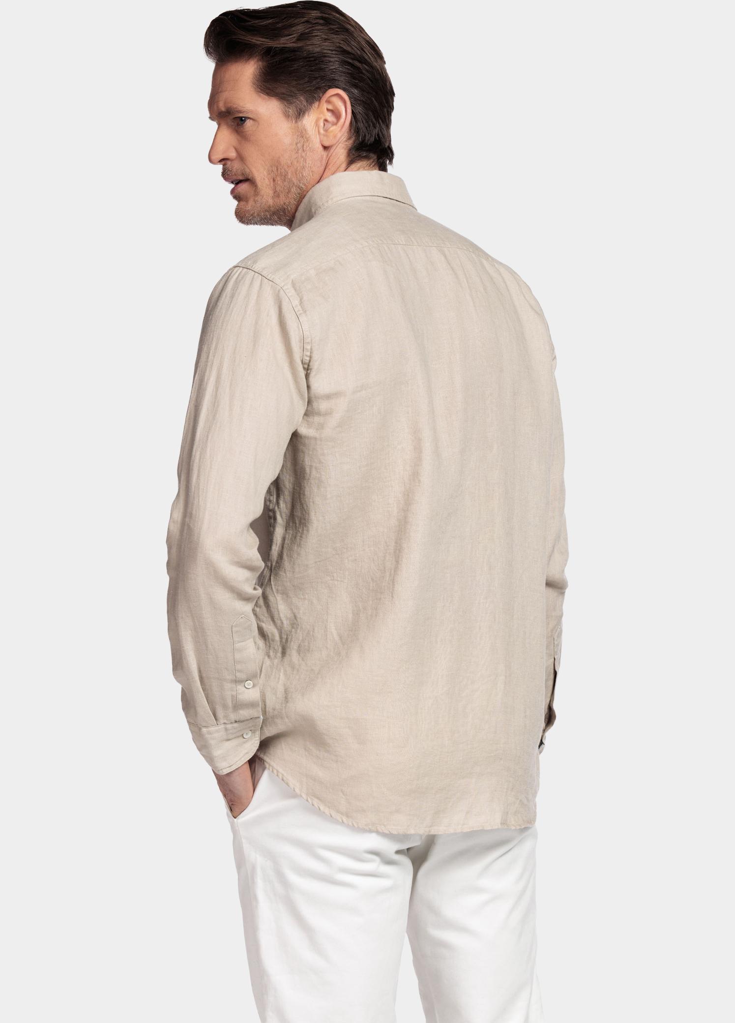 Giordano Overhemd heren Wit Ivy Long Sleeve Button Down S 617009/81