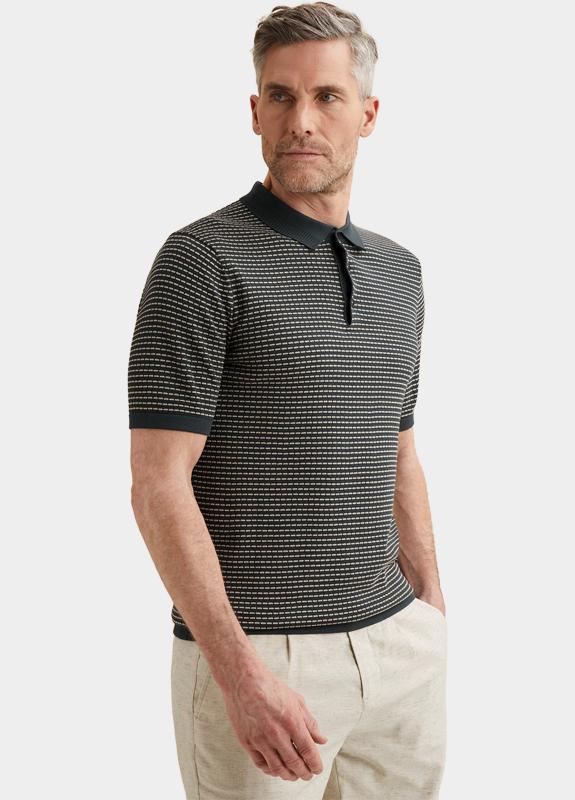 Vanguard Polo korte mouw Blauw Short sleeve polo cotton moda VPSS2604864/5108