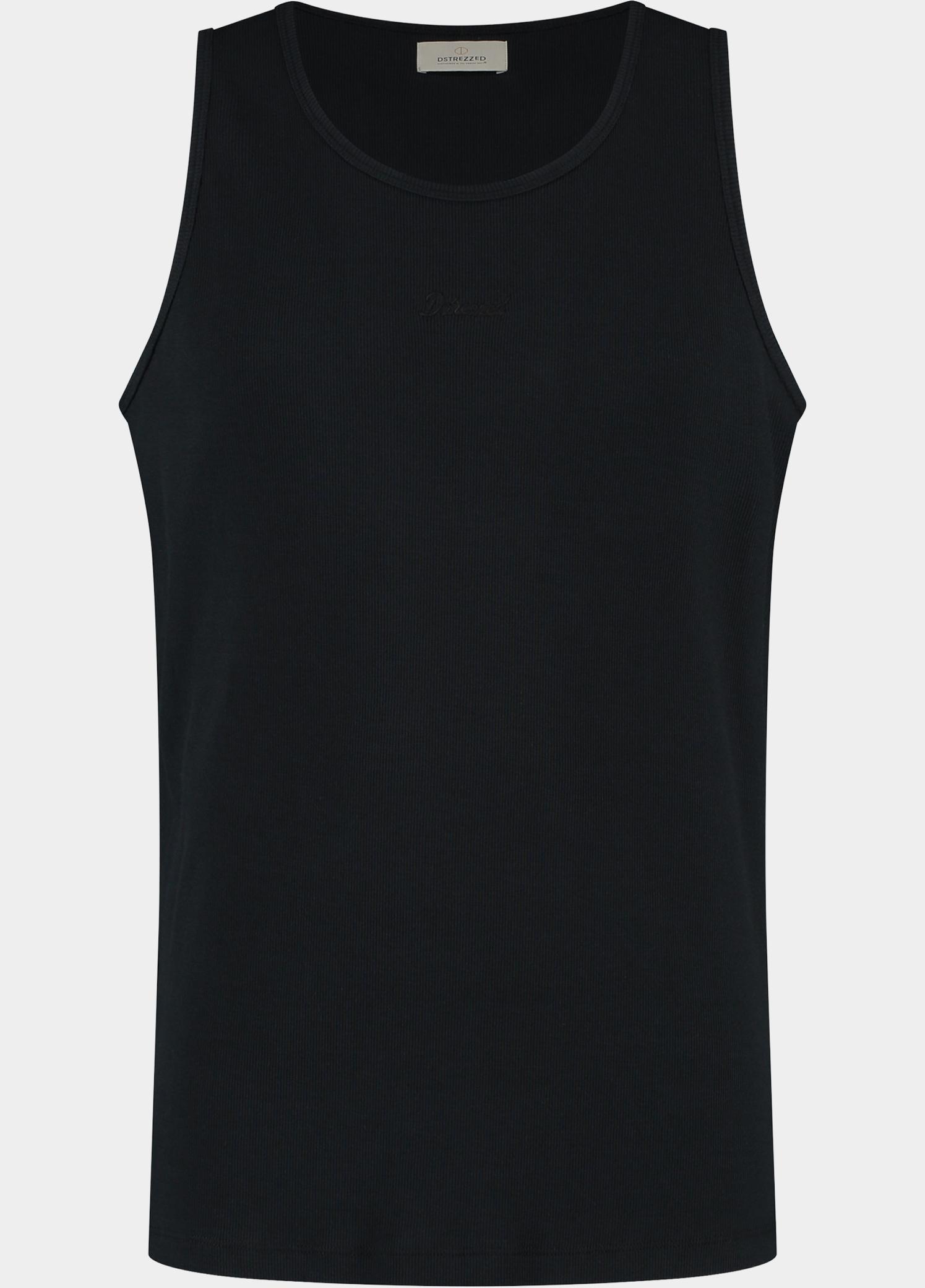 Dstrezzed T-shirt korte mouw Zwart DS_Kev Singlet 203074/999
