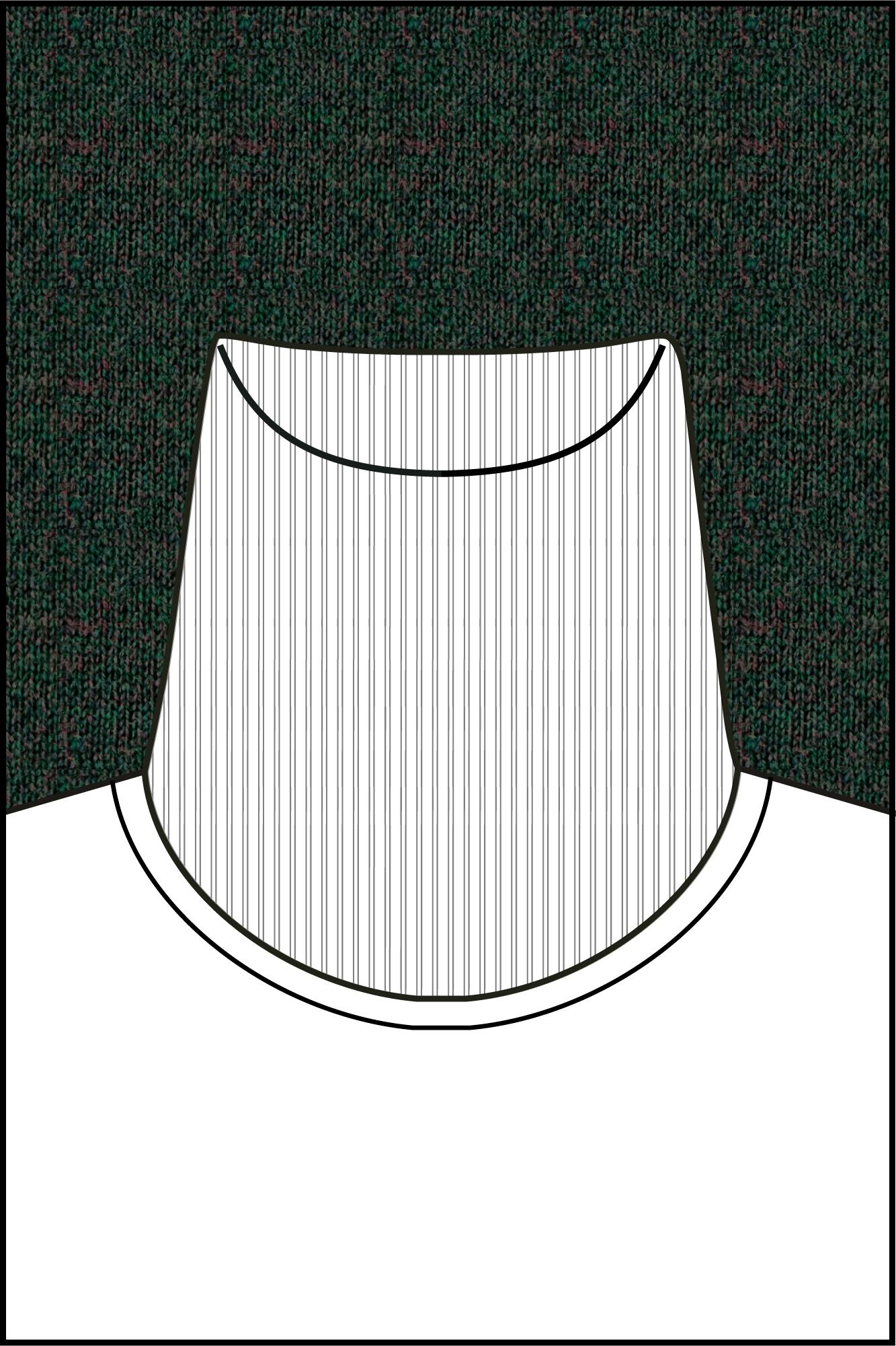 Baileys Coltrui Groen High Neck Pullover  14gg sing 520069/79