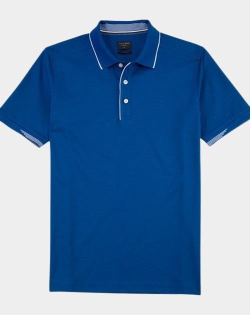 Olymp Polo korte mouw Blauw Functional Polo 540172/15