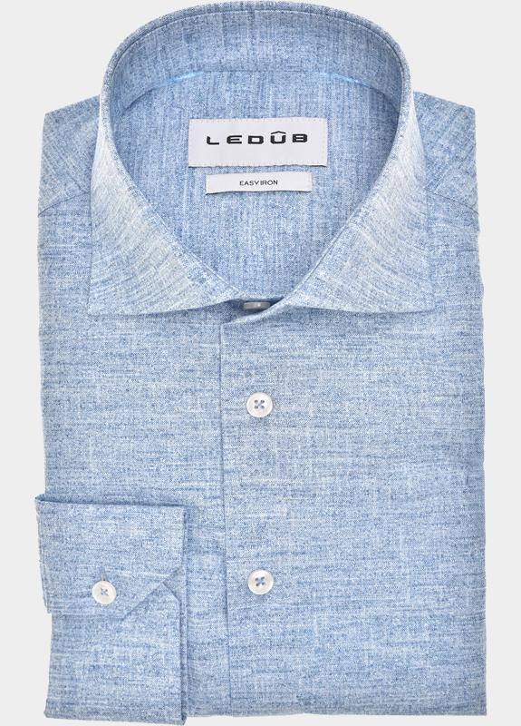 Ledub Business hemd lange mouw Blauw LE24304 MFN5 0143315/140-000-000