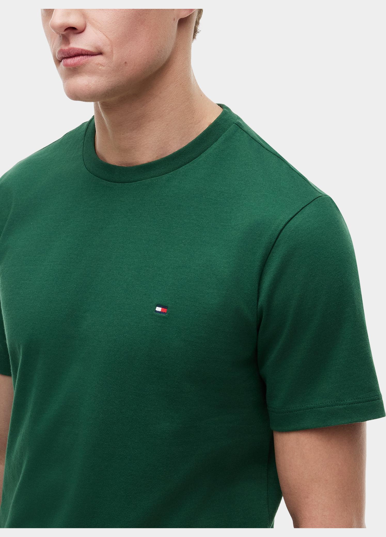 Tommy Hilfiger T-shirt heren Groen ESS SEASONAL REG FIT SOLID TE MW0MW39995/L2N