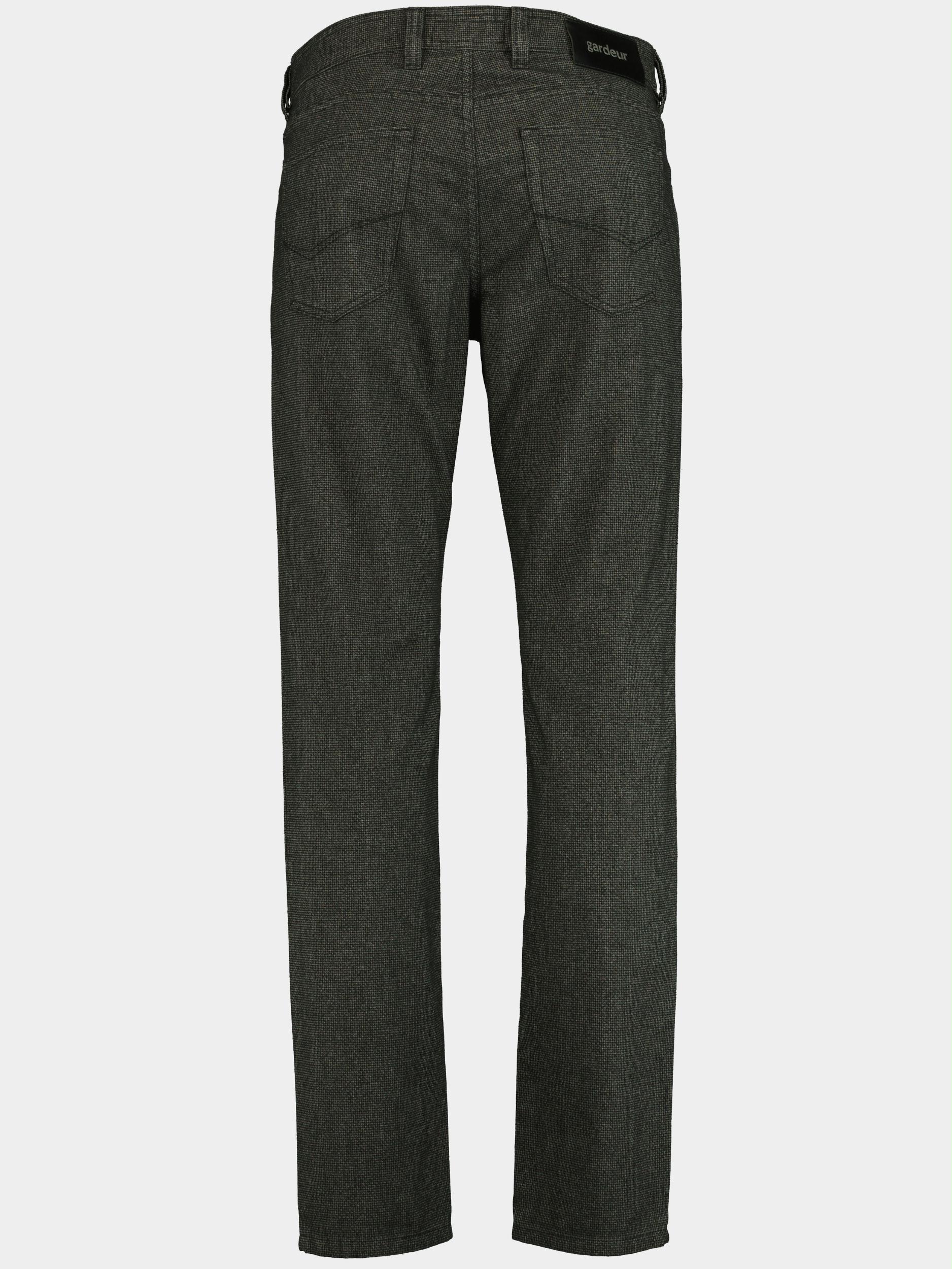 Gardeur Katoenen 5-Pocket Grijs Hose 5-Pocket Modern Fit BILL-3 411881/1097