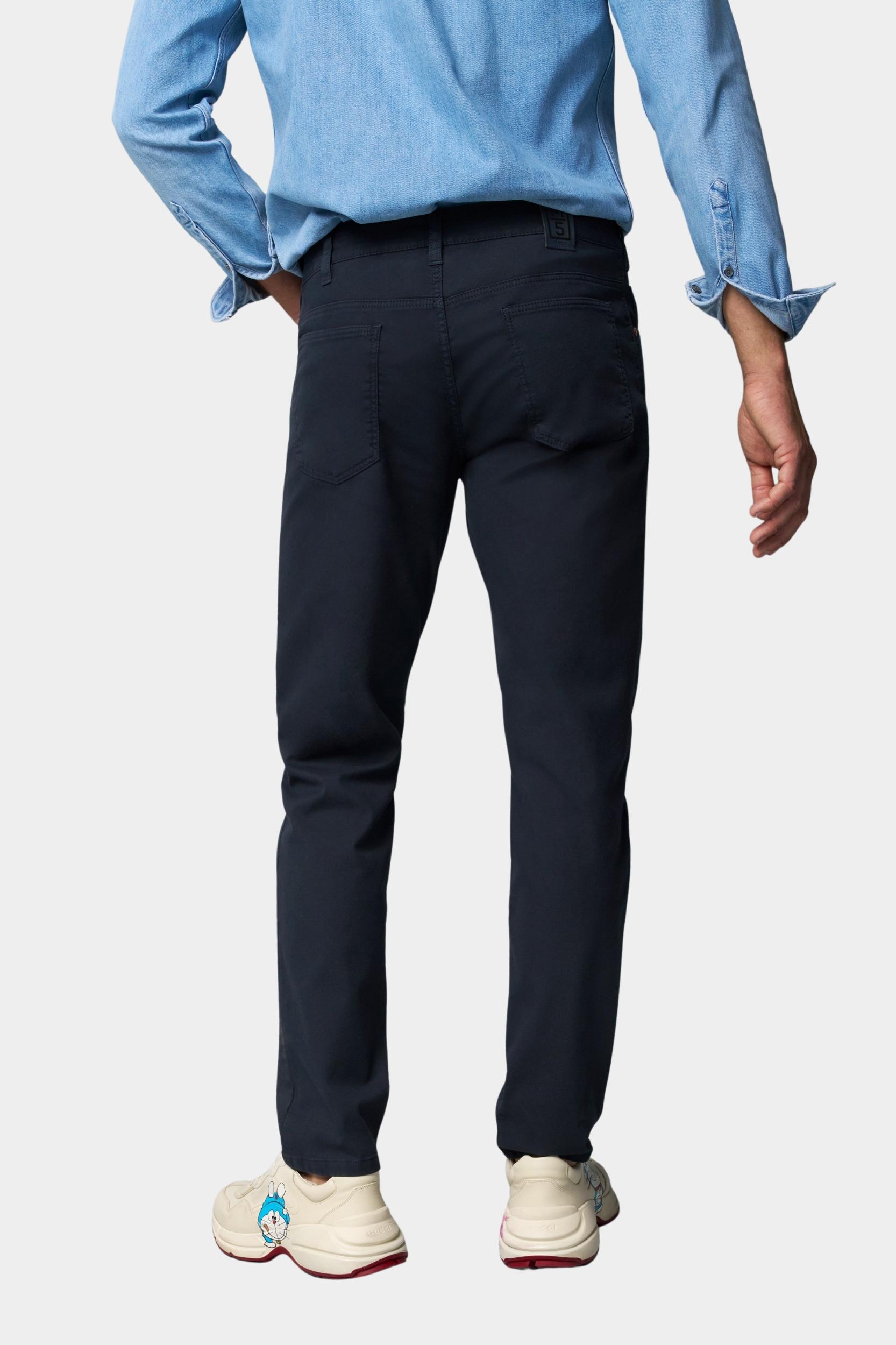 Meyer Katoenen Broek Blauw SLIM Art.9-6186 3619618600/19