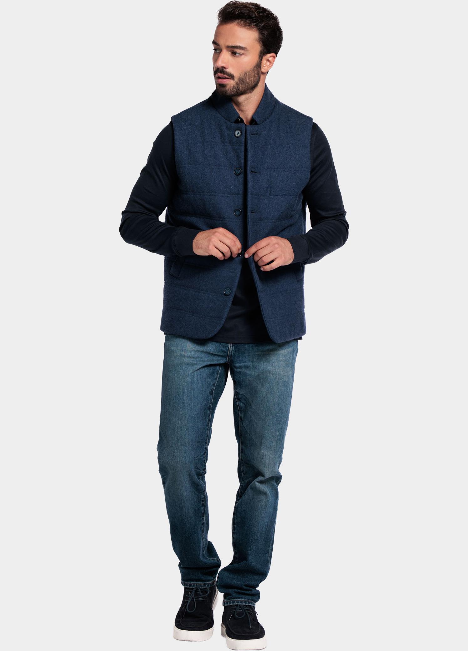 Giordano Bodywarmer Blauw Owen Bodywarmer Luxury Wool T 522551/69