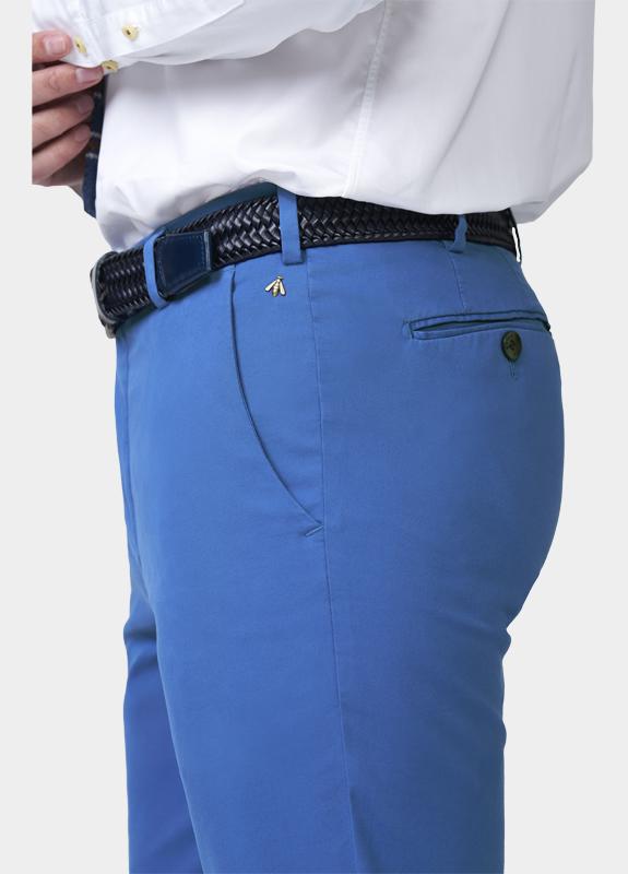 Meyer Chino Blauw BONN Art.1-8142 1021814200/15